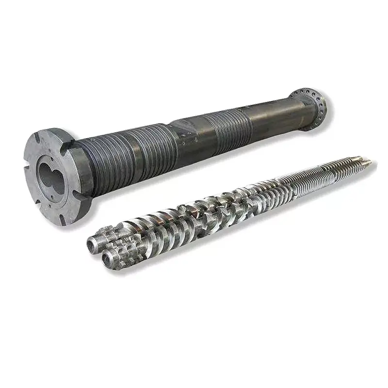Píob PVC Bairille Scriú Comhuaineach Píob PVC Bairille Scriú Comhuaineach